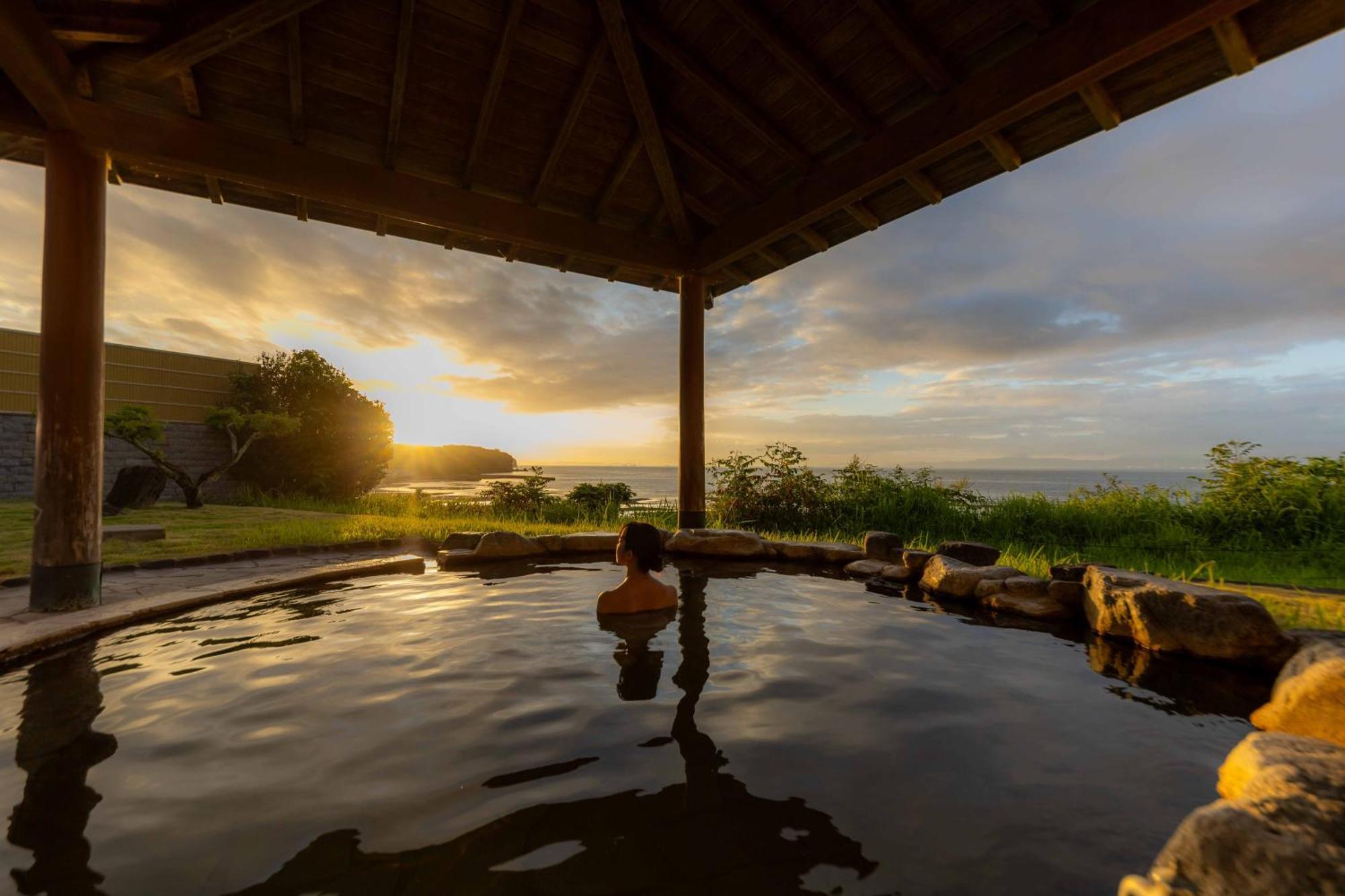 Spa And Resort Hotel Solage Oita Hiji Beppuwan Exterior foto